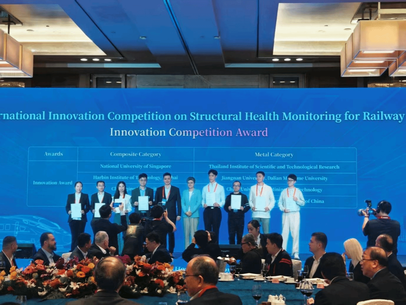 机械工程学院学生团队在第二届轨道交通结构健康监测国际创新大赛（2025）中斩获佳绩！